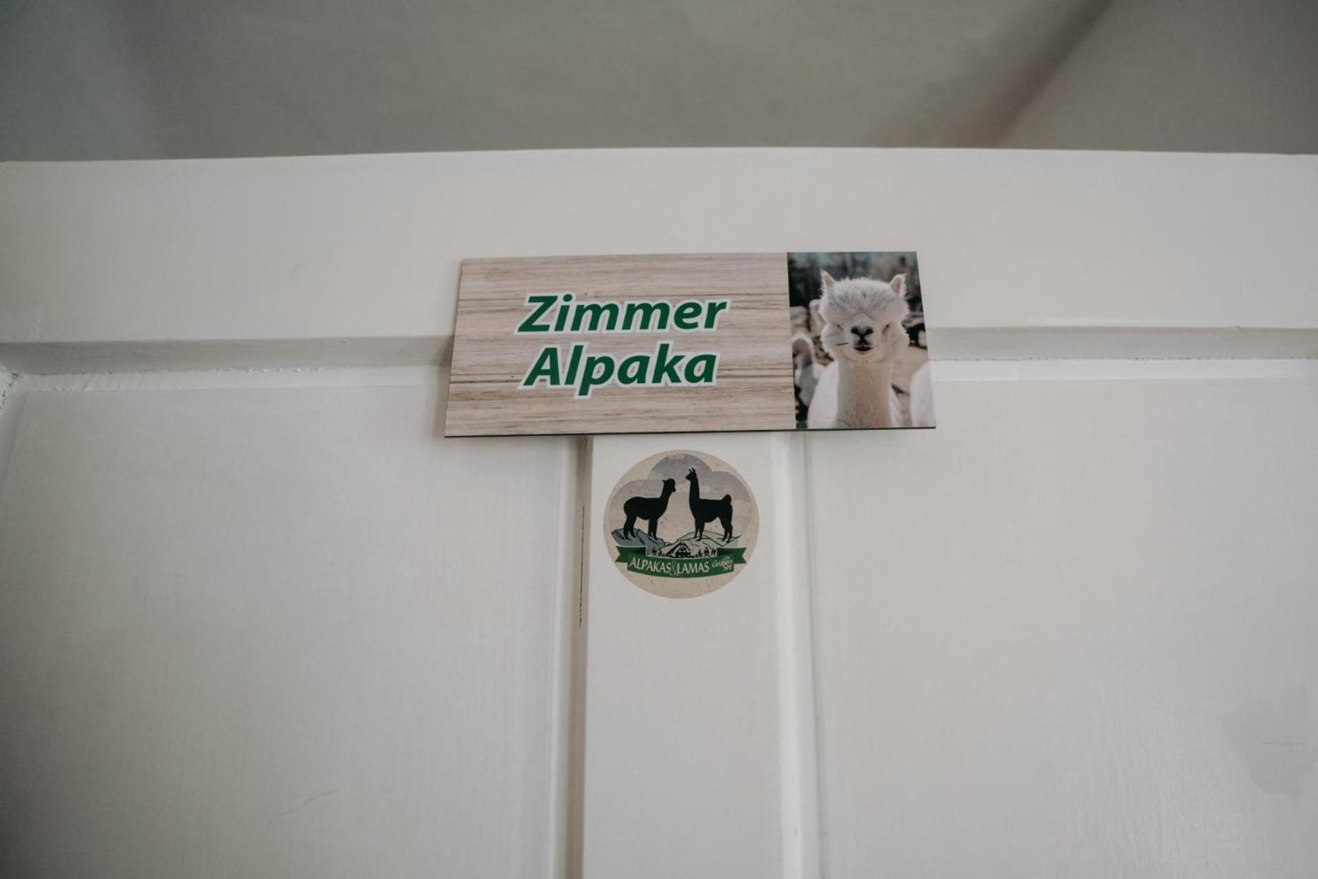 Alpakas, Lamas Und Rentiere Zum Gruenen See Grossdorf  Екстер'єр фото